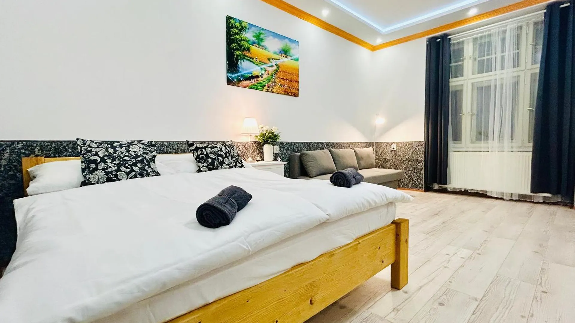 Modern Spacious Apartment In Center Praha